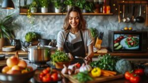 Résultat d'un atelier cuisine créative avec plats présentés