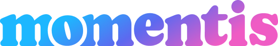 Logo Momentis: Momentis est une plateforme dédiée aux expériences immersives et créatives