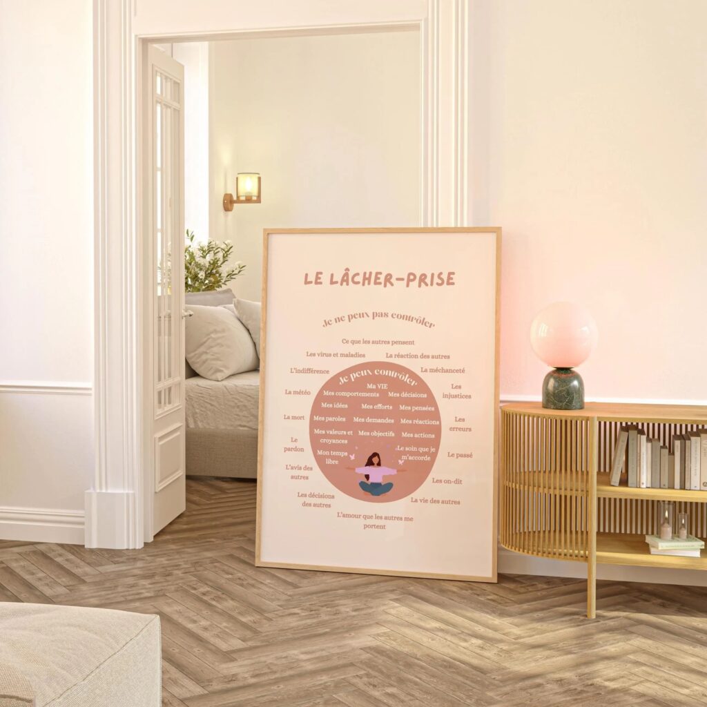 atelier lâcher prise illustrant un moment de relaxation et de respiration consciente